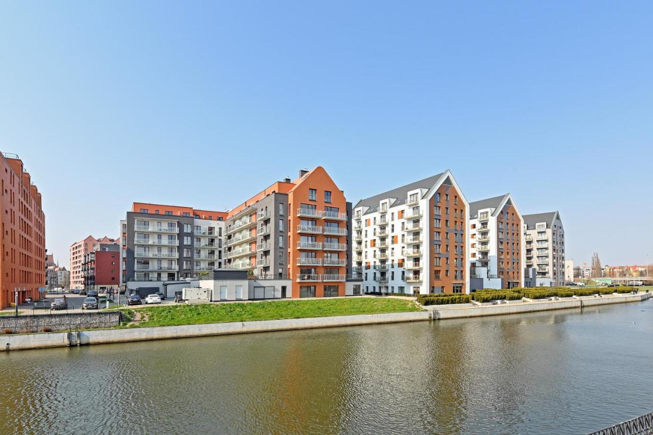 Aura - Riverside & Parking By Downtown Apartments Gdańsk Exterior foto