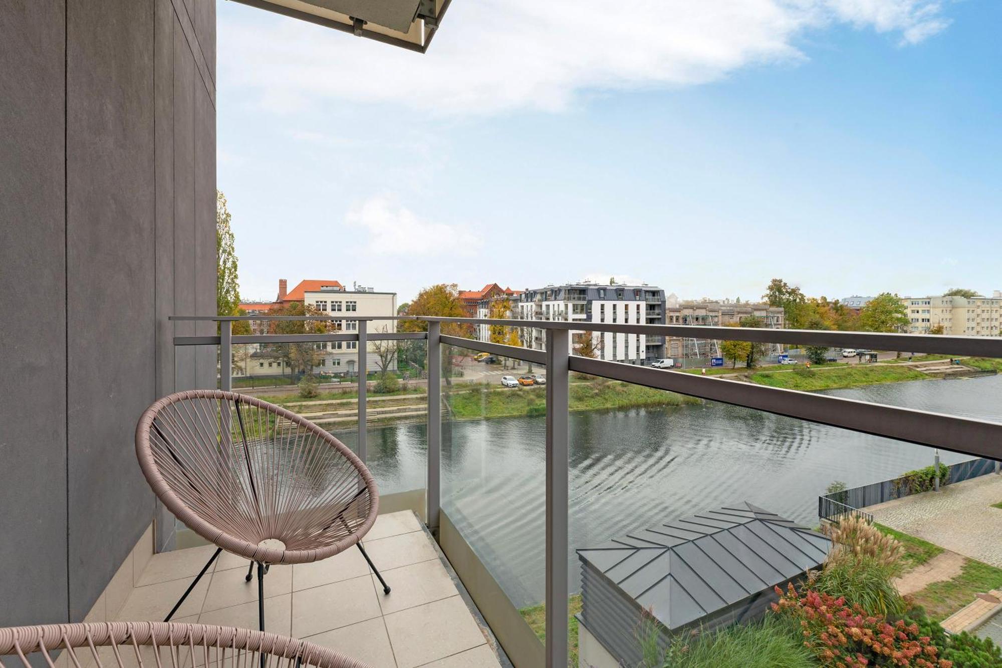 Aura - Riverside & Parking By Downtown Apartments Gdańsk Exterior foto