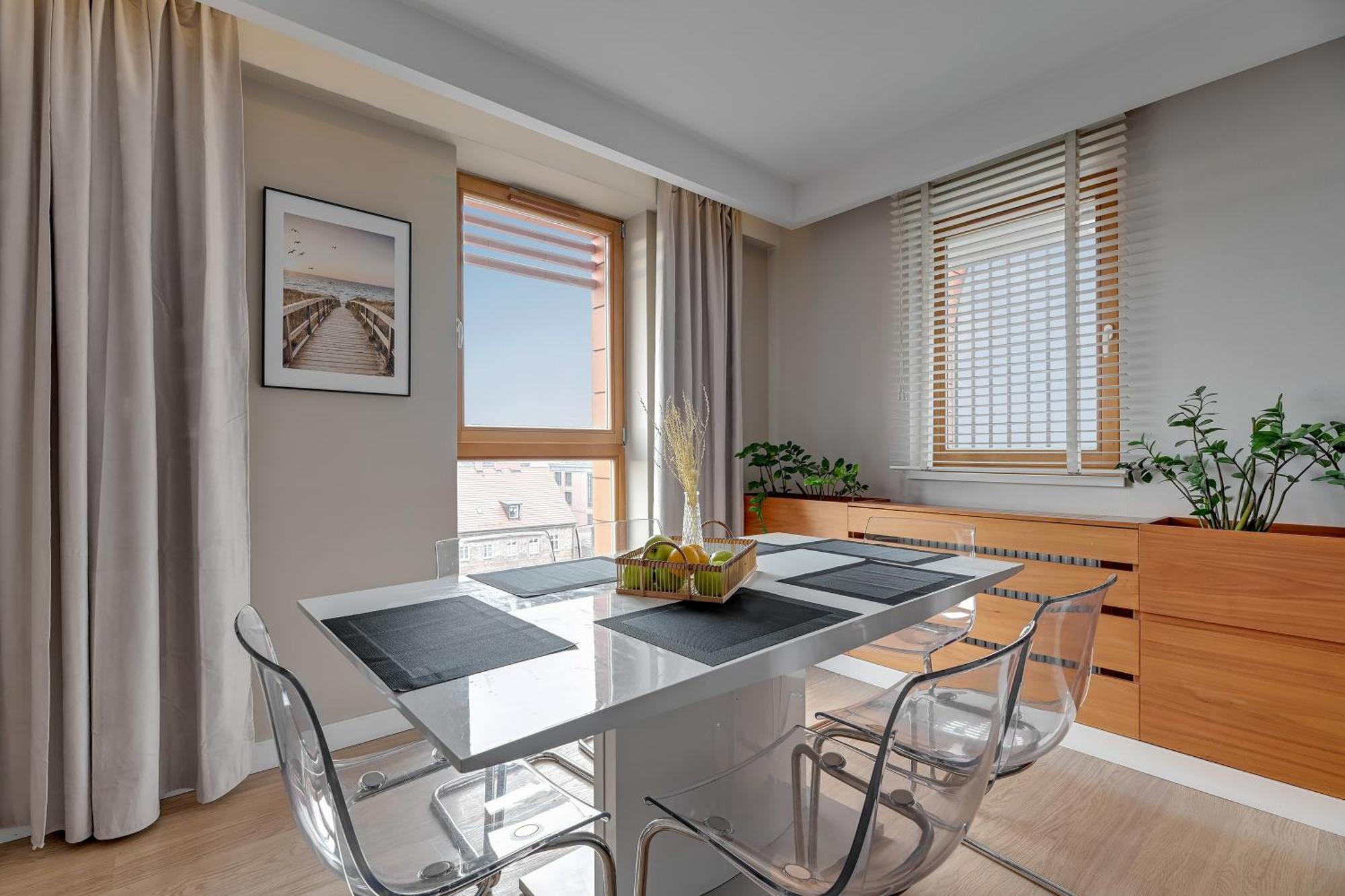Aura - Riverside & Parking By Downtown Apartments Gdańsk Quarto foto