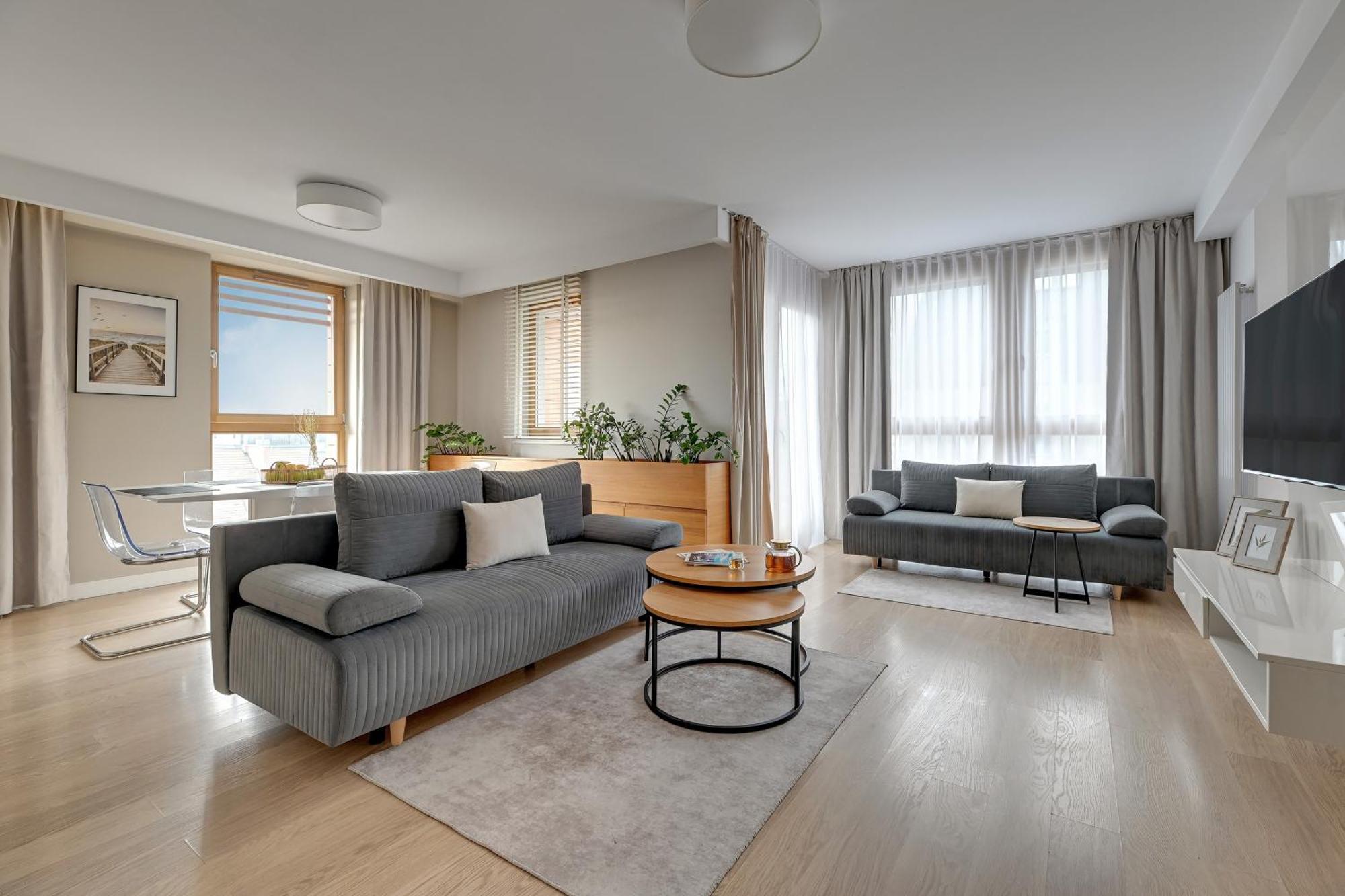 Aura - Riverside & Parking By Downtown Apartments Gdańsk Exterior foto