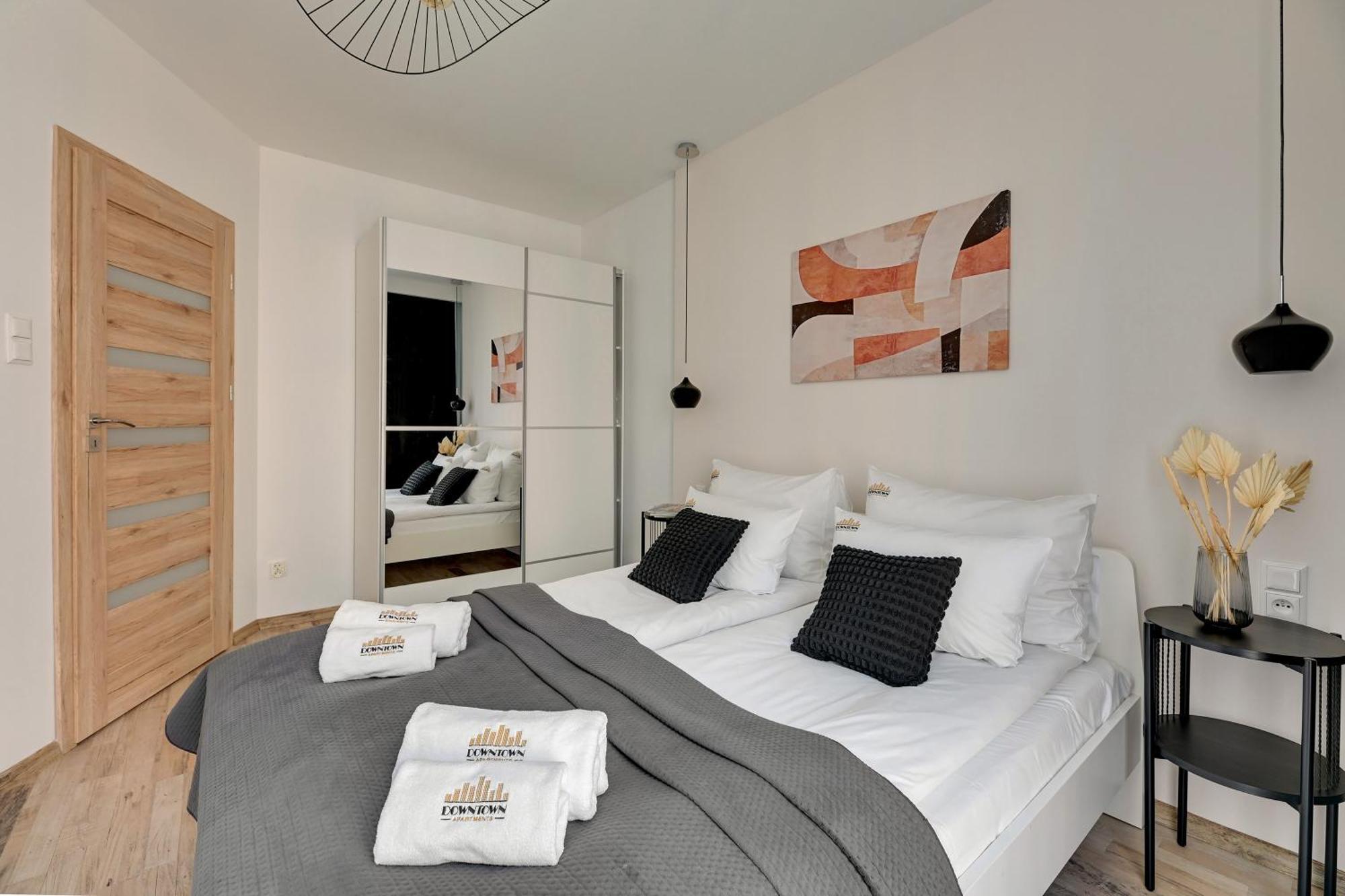 Aura - Riverside & Parking By Downtown Apartments Gdańsk Quarto foto